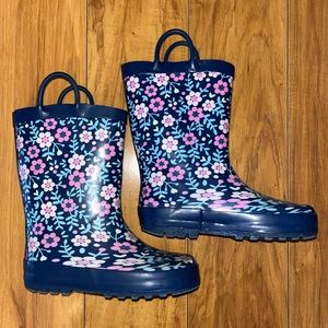 Toddler girl rain boots